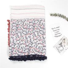 Korean Style Sun Protection Premium Printed Scarves For