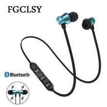 FGCLSY Magnetic music bluetooth earphone XT11 sport
