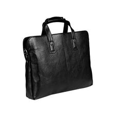 Da Tasche 14 inch Black Designer Laptop Messenger Bag