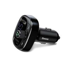 Baseus S-09 Car MP3 Player Bluetooth Car Kit FM Transmitter Wireless Radio Adapter 3.4A USB Charger Media Players