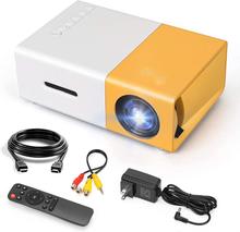 Mini Projector, T300 Portable LED Movie Projector 1080p