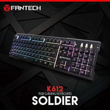 K612 Professional Wired 104 Keys 9 Colors Backlight Game Waterproof Keyboard
