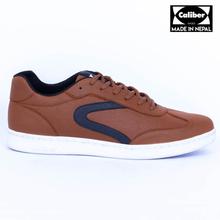 Kapadaa: Caliber Shoes Tan Brown Casual Lace Up Shoes For Men – (523 O)