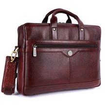 Hammonds Flycatcher Brown Genuine Leather Laptop Bag For Men