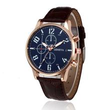 Business Retro Design Leather Band Quartz Wrist Watches Watch Men Brand Luxury Sport Digital Relogio masculino reloj hombre saat