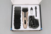 Professional Hair Clipper & Trimmer- Rechargeable Electric Clippers Cutting Machine Haircut (KM-1305)