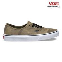 Vans Raven/White Vn0004Mljom Authentic Camo Jacquard Shoes For Men- 6219