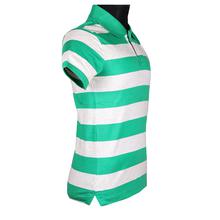 Polo Green / White Striped Tank T-shirt for Men