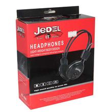 Jedel Jd-808 Headphone With Mic Support & Full Stereo Sound-Black