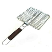 New Barbecue Bbq Grill Plate Mesh Net Mesh Wire Handle