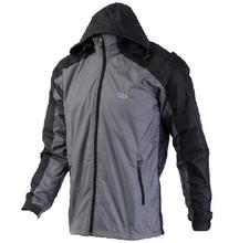 Moonstar Grey/Black Dual Tone Windcheater For Men-MS101