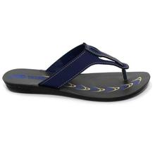 aeroblu Blue T-Strap Sandals For Women - 2403