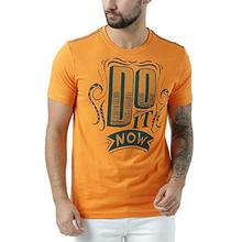 Huetrap Mens Never Too Late - Round Neck T-Shirt