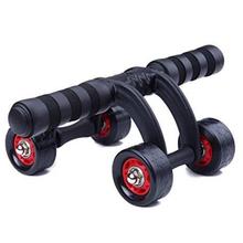 Abdominal Exerciser,4 Wheel Fitness Ab Roller Workout System