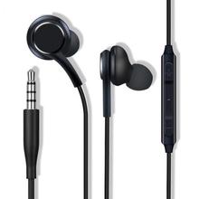 Earphone With Microphone +Volume Control for S8 Plus S9 S7 Edge Note 8-Gray