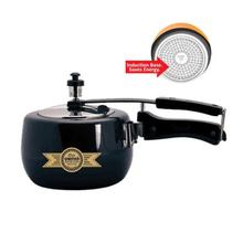 United Elite 3 LTR Induction Based Hard Anodised Stainless Steel Lid Pressure Cooker with FREEBIE