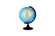 Educational Desk & Table Top Political World Globe  (Medium Blue)