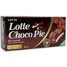 Lotte Rich Cocoa Choco Pie (168gm) (GEN1)