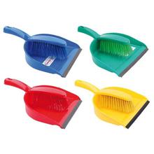 Dust Pan And Stiff Brush Set  (Random Color )