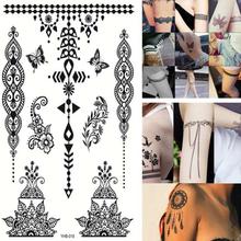 Henna Tattoo Body Arm Waterproof Temporary Tattoo Sticker