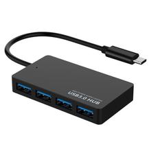 USB 3.0 4-Port USB Hub Splitter Adapter 5Gbps for Laptop