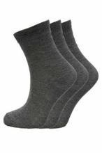 Pack of 3 School Socks - Grey (3007)