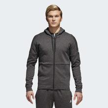 Adidas Dark Grey ID Stadium Athletic Hoodie For Men - CW0259