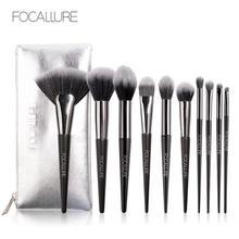 FOCALLURE 10Pcs/Set Professional Makeup Brushes Kit with