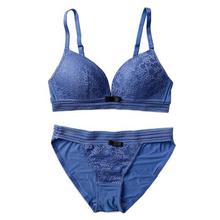 Sexy Push Up Bra Set Brand Deep V Brassiere Women