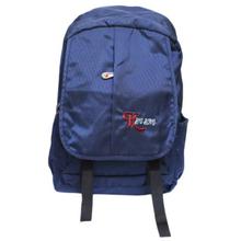Blue Flap Lock Designed Backpack - Unisex