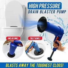 Air Drain Blaster Pump Plunger Sink Pipe Clog Remover Toilets Bathroom Kitchen Cleaner -