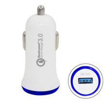 Original Mini Universal 18W QC3.0 Quick Charge Car Charger Adapter with Led Indicator Light