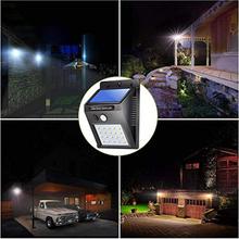 PETRICE Solar Powered Wall Security Light,Home Motion Sensor