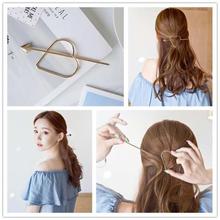 Korean Design Love Hollow Arrow Hairpin For Women