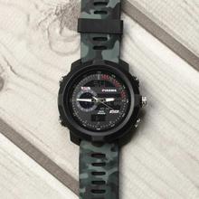 Piaoma Green/Black Camouflage Sports Watch For Men