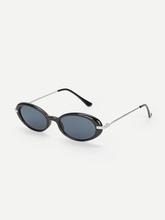 Oval Frame Sunglasses