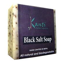 Kanti Herbal Black Salt Soap – 80g