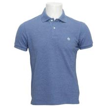 bossini Blue Cotton Polo T-Shirt For Men