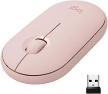 Logitech Pebble Wireless Mouse with Bluetooth - Silent, Slim Mouse