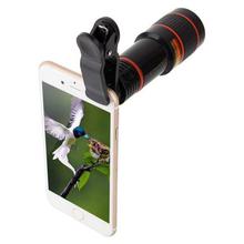 8X Zoom Mobile Phone Telescope Lens With Clip