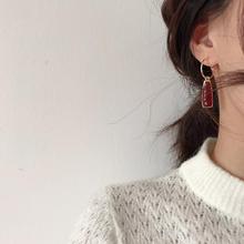 Geometry retro circle pendant earrings jewelry fashion woman