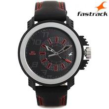 38015PL02 Black Analog Watch For Men