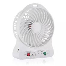 Rechargeable 3 Mode Portable Mini Fan USB Lithium Battery (Color Assorted)