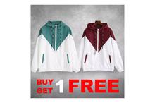 Hifashion Buy 1 Get 1 Free Lightweight Windcheater For Ladies