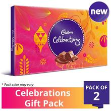 Cadbury Celebrations Chocolate Gift Pack-130g (Pack of 2)