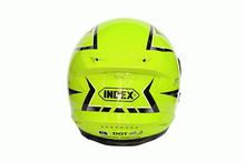 Index Light Green Forza Single Visor Helmet