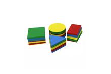 Geometric Shaped Blocks For Kids-Multicolored