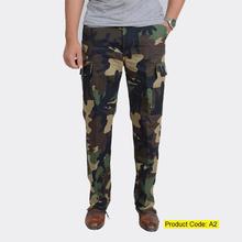 Army Cotton Combat Pant for Men (Dark Green A2)