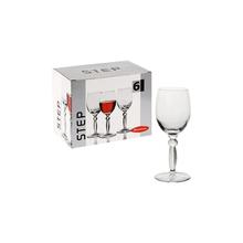 Pasabahce Step Red Wine Glass (210 ml)-6 Pcs