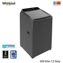 WHIRLPOOL 7.5 KG Fully Automatic Top Load Washing Machine With Stainwash (WM Dry Elite 7.5 Grey)